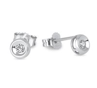 Orecchini Demetra Donna Diana in Oro Diamante 9K.021.012.W